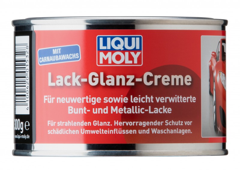 1532 LiquiMoly Полироль д/глянцевых поверхностей Lack-Glanz-Creme (0,3л)