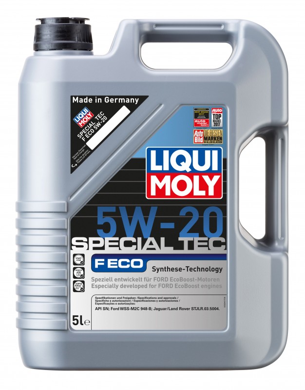 3841 LiquiMoly НС-синт. мот.масло Special Tec F ECO 5W-20 SN C5 (5л)
