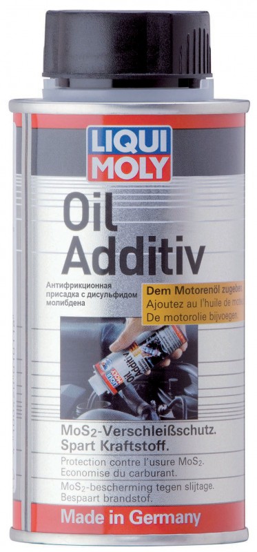 8352/3901/1011 LiquiMoly Антифрикц.присадка с дисульфидом молибдена в мот.масло Oil Additiv (0,125л)