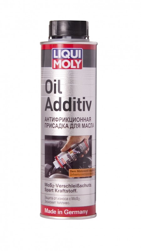 2500/1998/8342 LiquiMoly Антифрикц.присадка с дисульфидом молибдена в мот.масло Oil Additiv (0,3л)