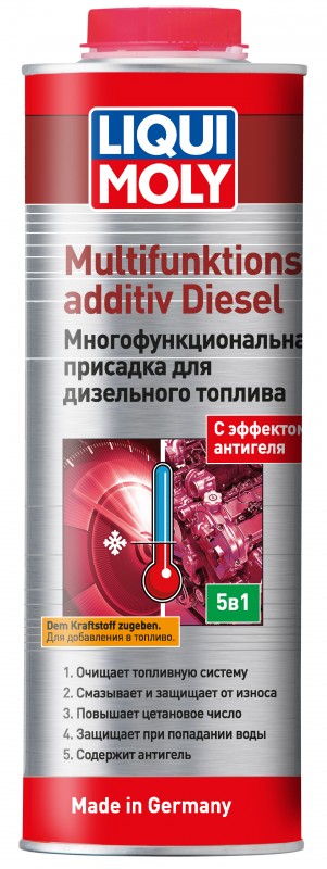 39025 LiquiMoly Многофункциональная присадка для дизельного топлив Multifunktionsadditiv Diesel  (1л