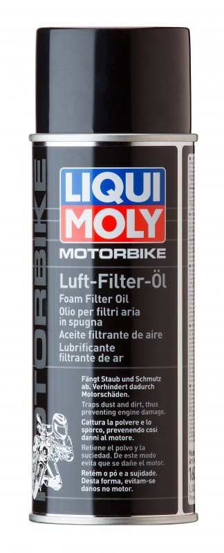 3950 LiquiMoly Масло д/пропитки возд.фильтров  Motorrad Luftfilter Oil (0,4л)