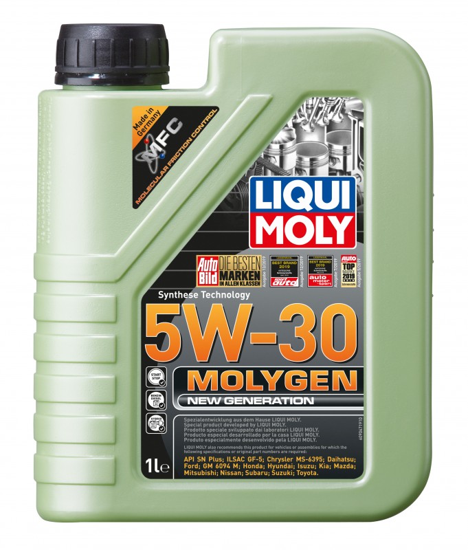 9047/9041 LiquiMoly НС-синт. мот.масло Molygen New Generation 5W-30 (1л)