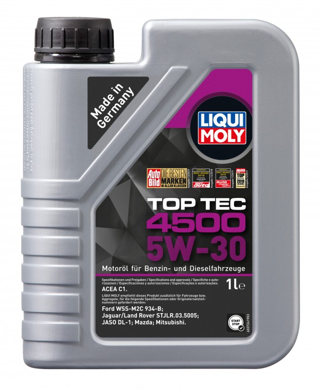 2317 LiquiMoly НС-синт.мот.масло Top Tec 4500 5W-30 C1-08(1л)