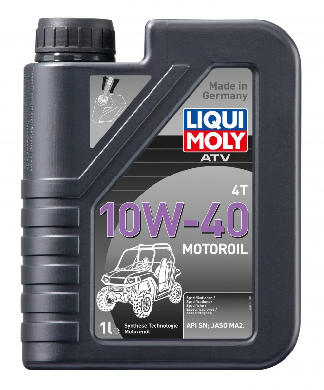 7540 LiquiMoly НС-синт. мот.масло д/4-т.мотоц. ATV 4T Motoroil Offroad 10W-40 SN MA2 (1л)