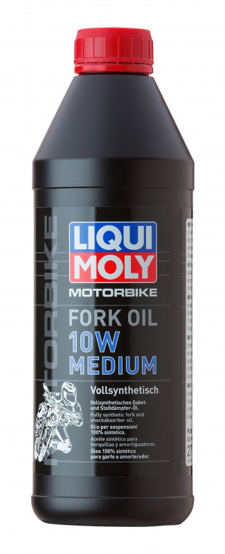 2715 LiquiMoly Синт.масло д/вилок и амортиз. Motorbike Fork Oil  Medium 10W(1л)
