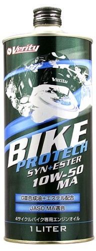 Масло моторное Verity BIKE 4T PROTECH SYN+ESTER 10w50 MA 1л,синтетическое